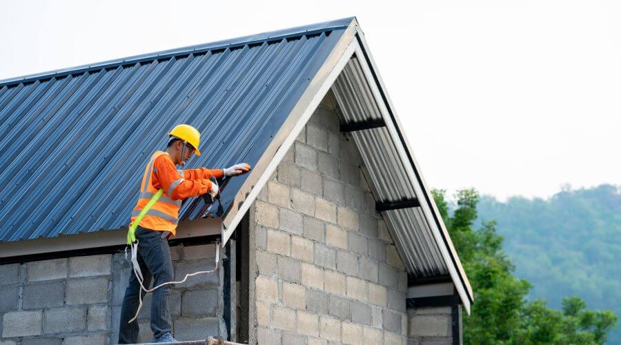 Professional metal roof installation in Berwyn, PA